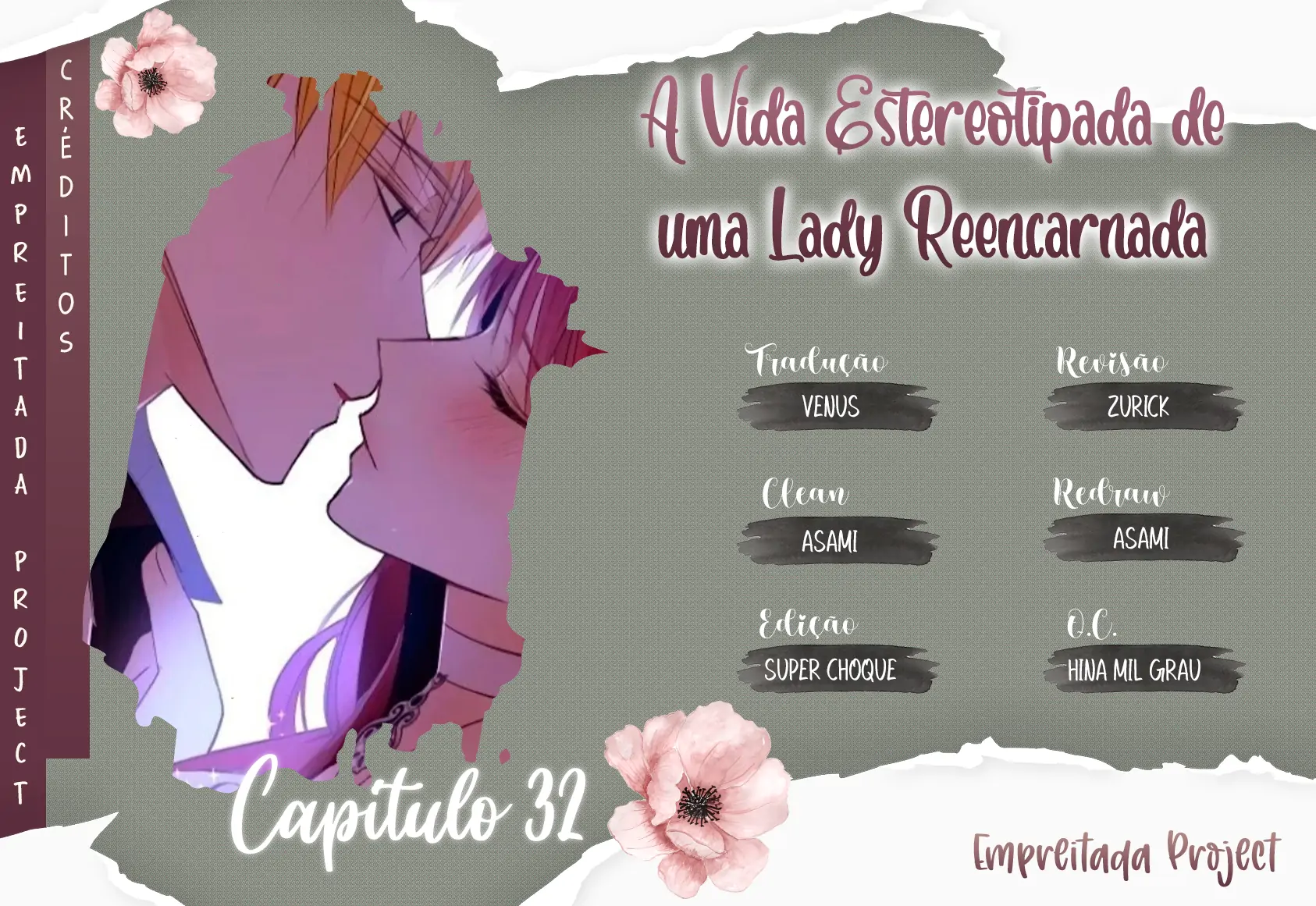 A Vida Estereotipada de uma Lady Reencarnada (Completo)-Chapter 32